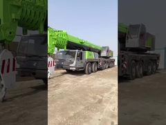 رافعة زوليان قابلة للطي 260 طن الوزن القصوى للرفع 16 طن 12 سنة إعادة تصنيع