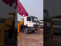 شاحنة مضخة الخرسانة 36M Pusmeister مع 3 أجزاء من الطوق في حالة مستعملة معاد تجديدها