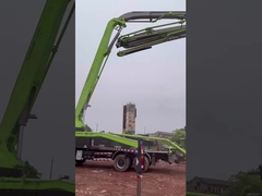 2013 زومليون 52m شاحنة مضخة الخرسانة أعيد تصنيعها عرضت مباشرة للشراء