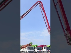 بوتزماستر 38m شاحنة مثبتة مضخة الخرسانة مع اتساع الاهتزاز 2.6mm