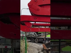 شاحنة مضخة خرسانة 2008 putzmeister 38 متر تم تثبيتها إيسوزو الأسهم للبيع المباشر