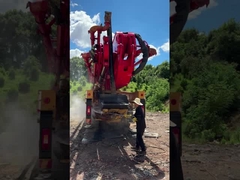 شاحنة مضخة الخرسانة SANY 56M التنظيف