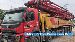 2022 SANY 67 متر مضخة الخرسانة شاحنة فولفو للبيع